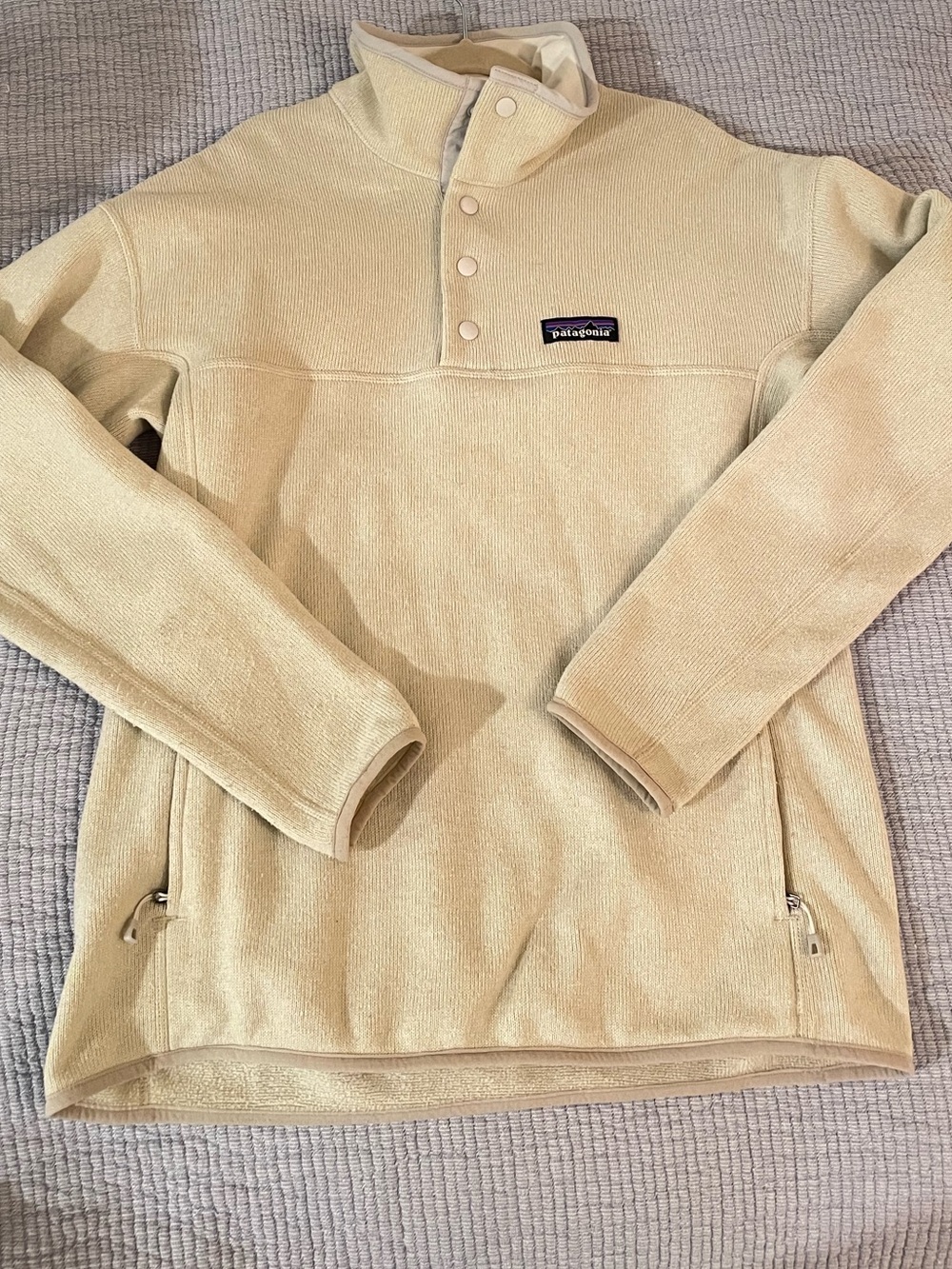 Patagonia Cream Fleece Pullover